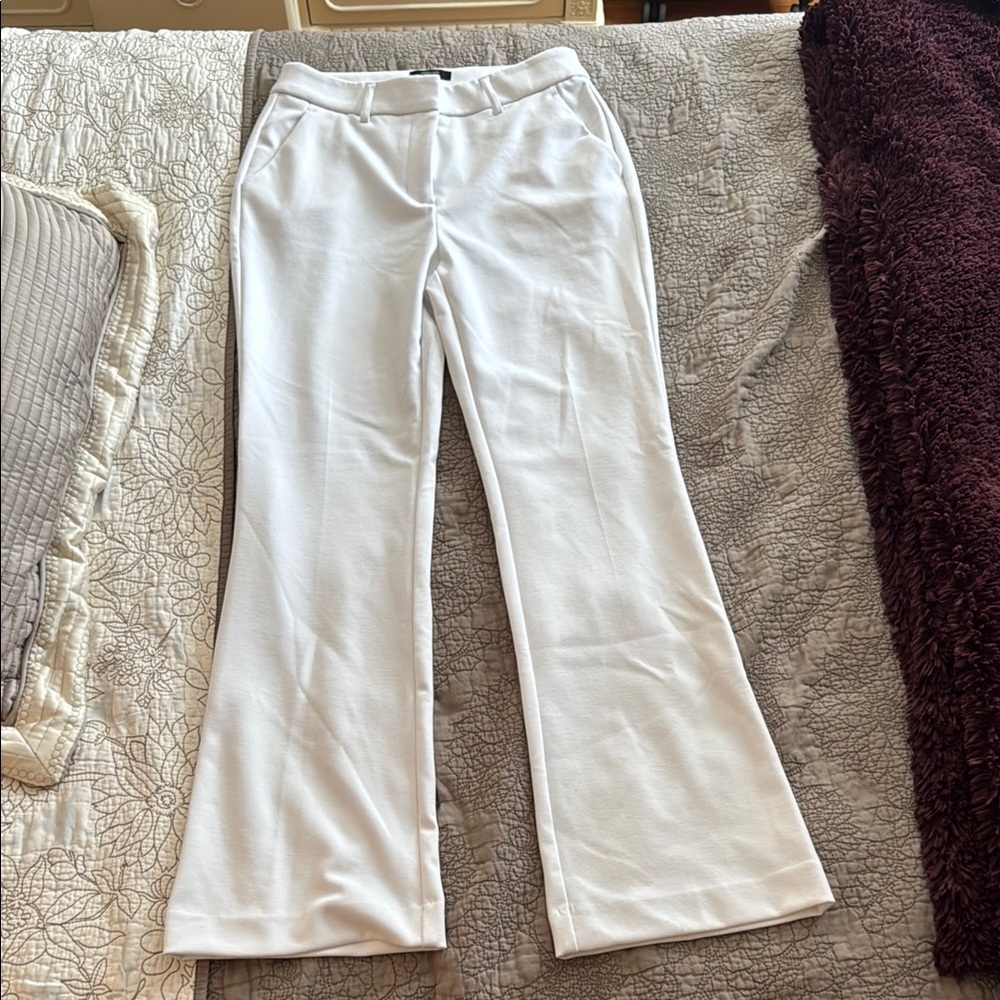 Simply Vera Vera Wang White Flare Pants